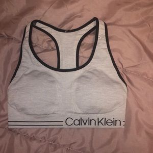 calvin klein sports bra